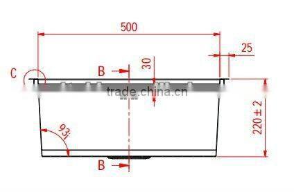 stainless steel kitchen sinks wholesale 304 SFS 100A-2