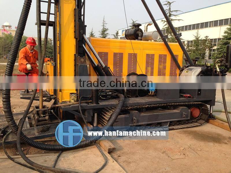 HFDX-6 full hydraulic system crawler type core drilling rig
