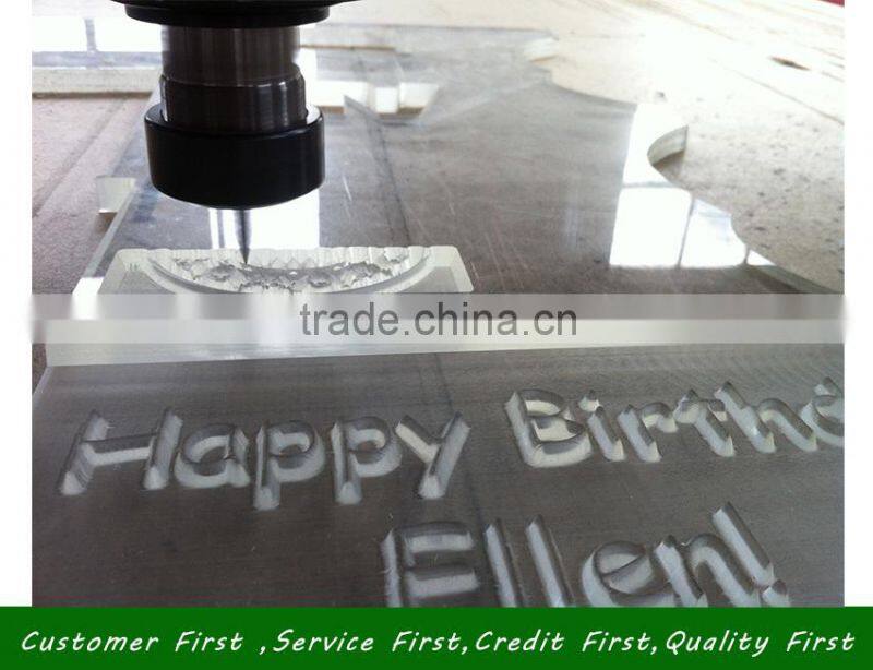 Mini ball screw transmission cnc routers for wood,acrylic,pvc