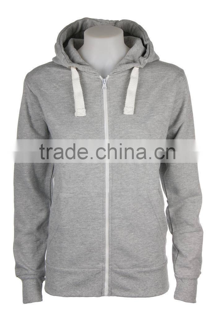 Premium Cotton Ring-Spun Fleece Hooded Sweatshirt