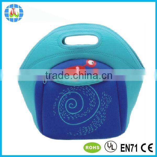 personalized neoprene lunch food tote for promotion