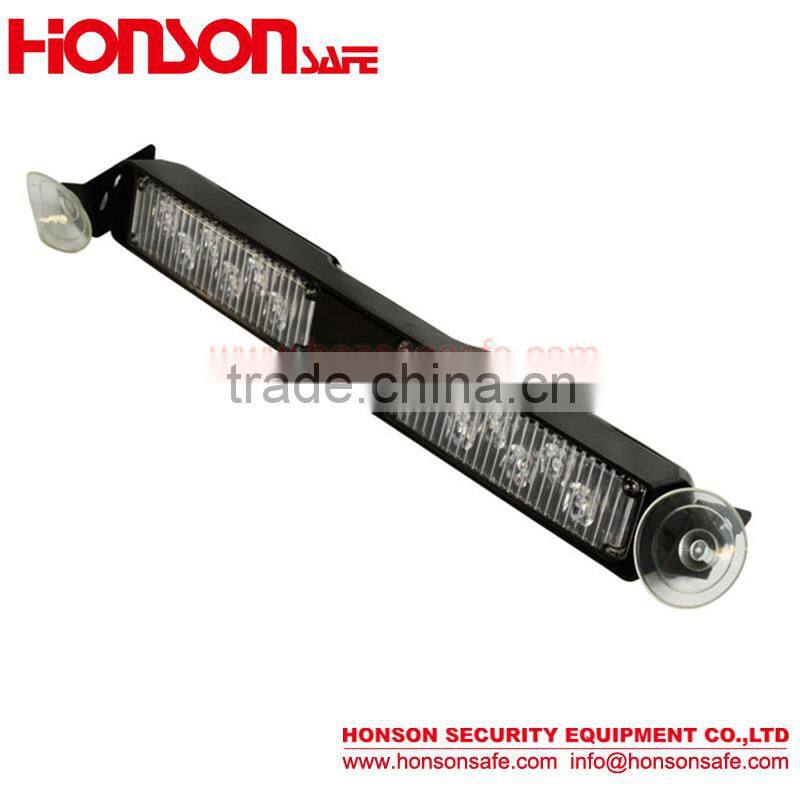 Amber LED Warning Sucker Visor Light Traffic Lights for Vehicle HV-264
