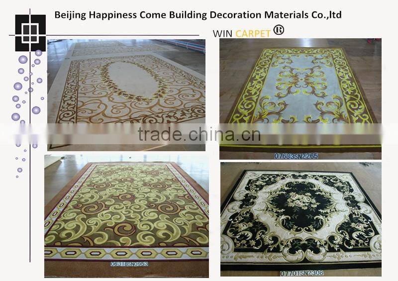 Flowers Pattern Decorative Floor Carpet