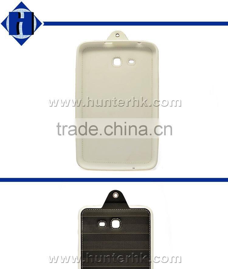 Carbon Black TPU Case For T310 With Hand Starp