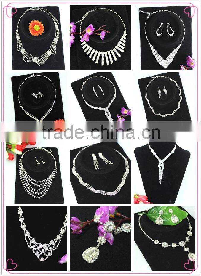 2015 fashion freshwater pearl necklace jewelry set
