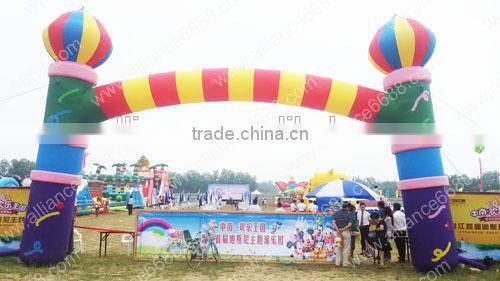 Beautiful arch inflatable arch opening inflatable archway