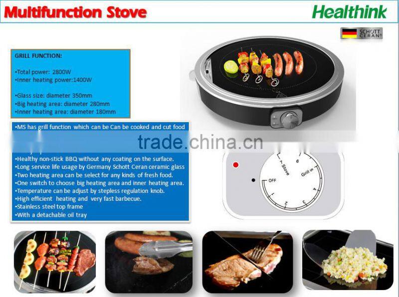 Multifunction Stove , bbq grill + ceramic cooker