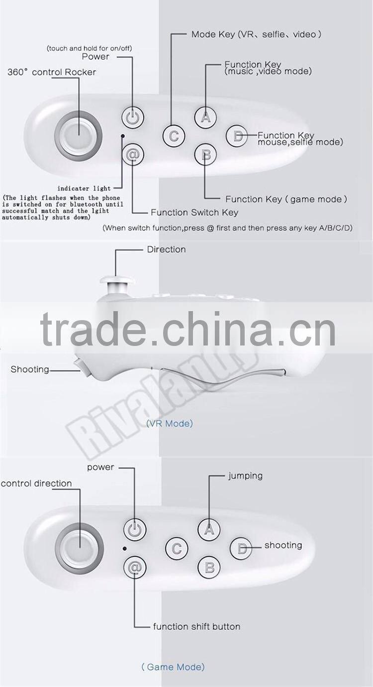mini wireless bluetooth gamepad remote control game controller for android phone mini bluetooth gamepad