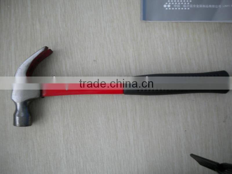 AMERICAN TYPE STONING HAMMER WITH WOODEN HANDLE