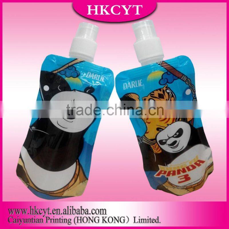 Custom Shaped Food Grade Baby Food Spout Pouch Bag