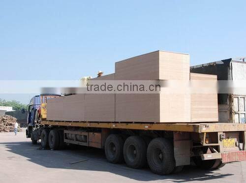 Raw Pine Poplar Mixed Wood Waterproof Laminated MDF Boards