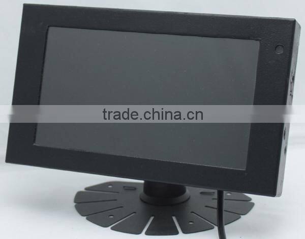 TM-7013 7inch dustproof/waterproof monitor with IP69 with metal housing, with VGA/TOUCHSCREEN optional