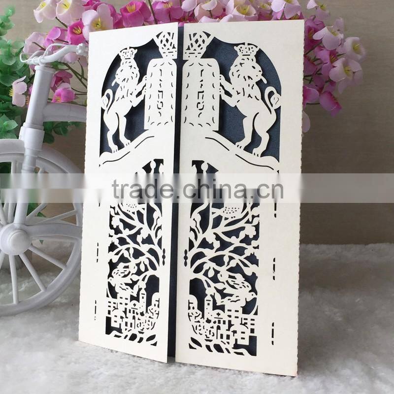 pearl paper card bar mitzvah congratulation card greeting cardQj-32