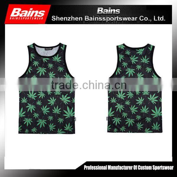 Best selling wholesale tank top mens stringer tank top