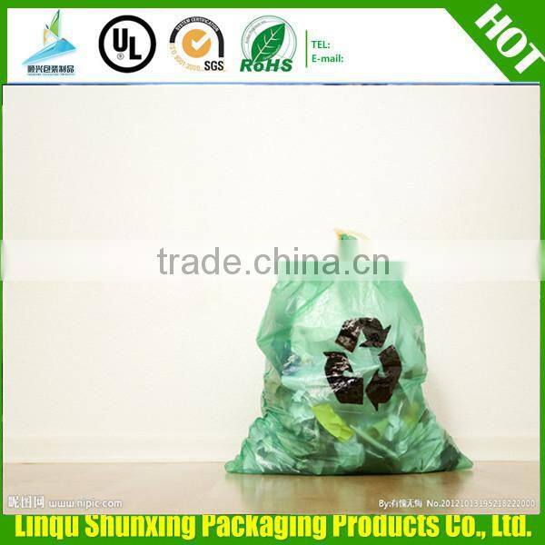 rubbish bag / colored drawstring trash garbage bags on roll