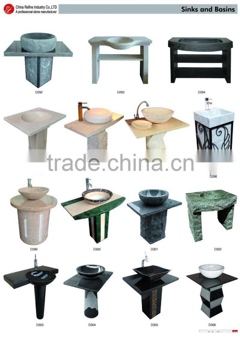 Granite/marbel Washing basins and sinks with different designs