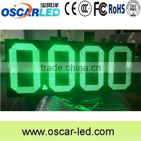 ali 7 segment led display 4 digit for shopping mall advertising