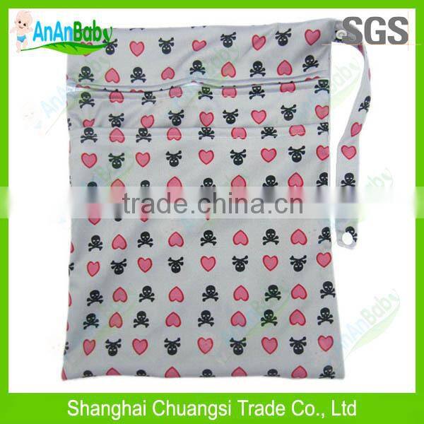 2014 Hot New Baby Product Custom Wet Bags / Reusable Cloth Wet Bags