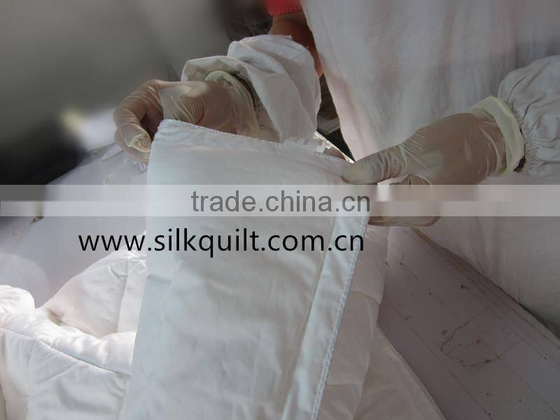 High Quality Quilt 100% silk quilt cover and bed sheet