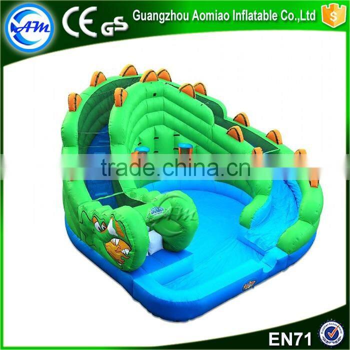 Promotional excellent quality adult giant inflatable water slide for sale