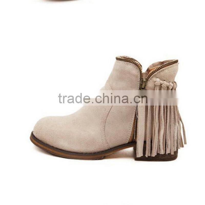 2016 woman new fashion mexican made boots designer warm & fuzzy boot