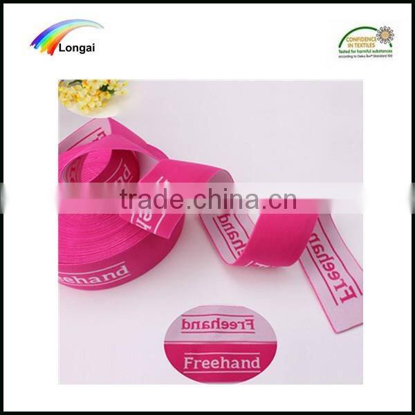 factory custom jacquard elastic knitted webbing for sale