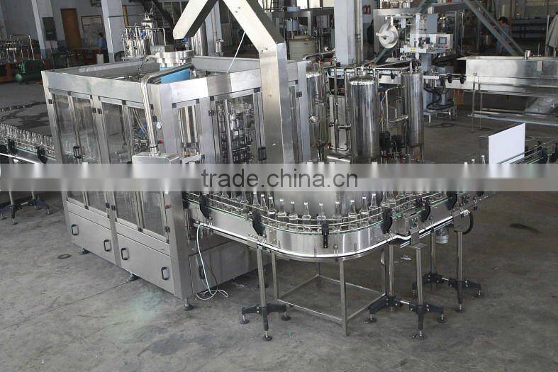 Beer brewery washing filling capping machine