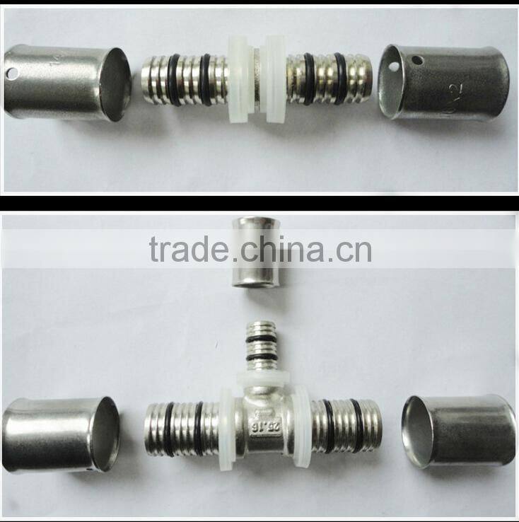 Brass compression fittings male threaded elbow/1216mm brass elbow for pex/al/pex pipes