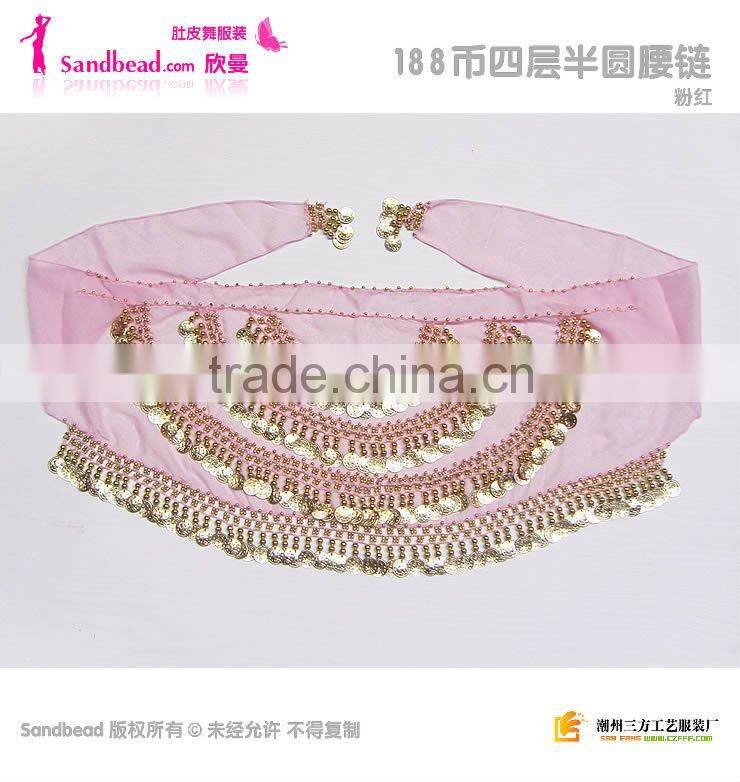 professional bellydance hip scarf