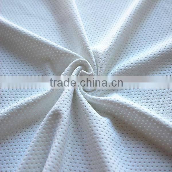 tricot mesh eyelet fabric warp knit fabric for sportwear