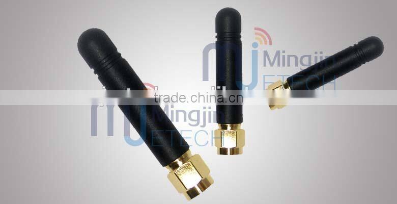 433 mhz rubber antenna with SMA male straight connector