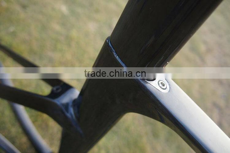 Time trial carbon bicycle frame 100% full toray carbon 700c TT bike frame
