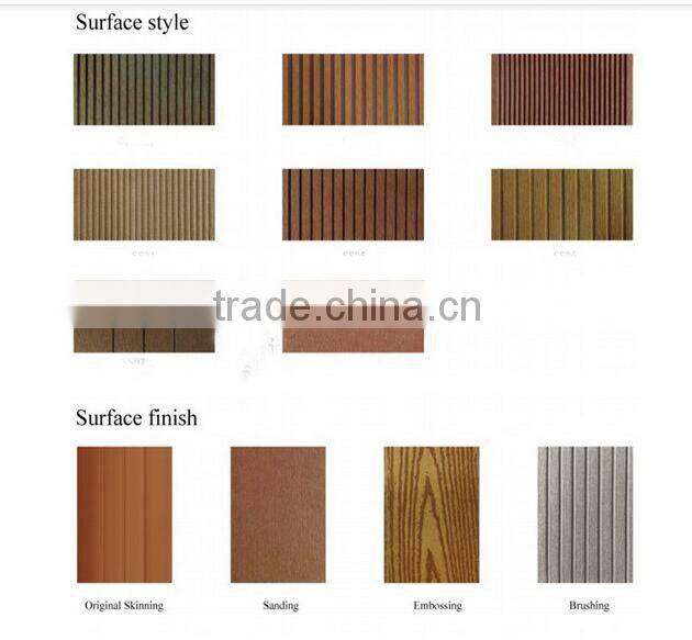 Durable composite decking solid with tongue and groove composite decking