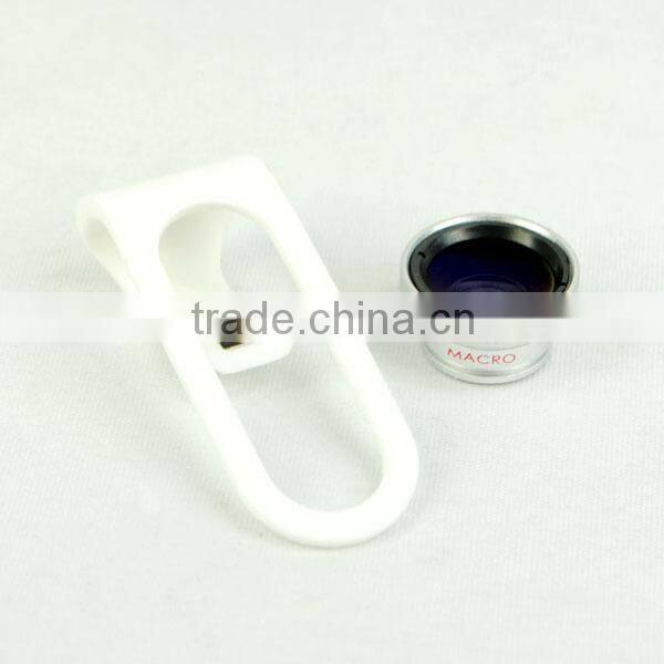 0.67 Wide + Macro Lens With Clip Clamp For iPhone Samsung Cell Phone Camera Lens