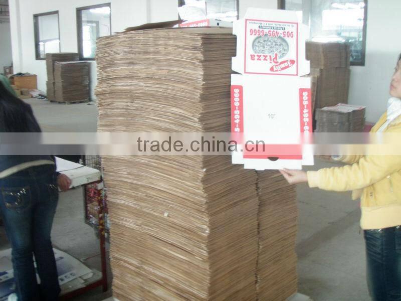 cheap custom black pizza box