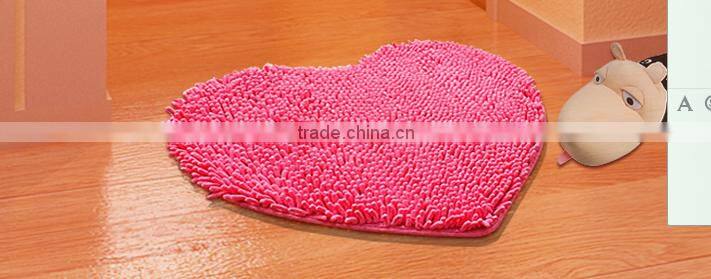 High quality comfortable polyester carpet for houseware/Hot Sale Modern Design Chenille Jacquard Carpet/ Rug Washable Antiskid