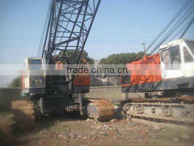 japanese designed and made hitachi 80t crawler crane new arrived