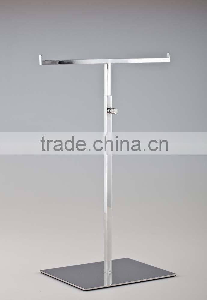 Metal fancy woman handbag stand for handbag stand