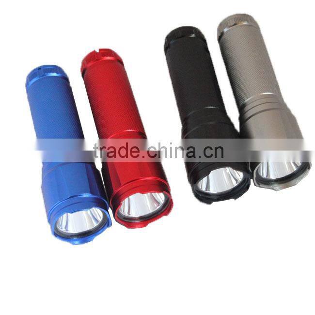 LED flashlight Aluminum new fashion torch light