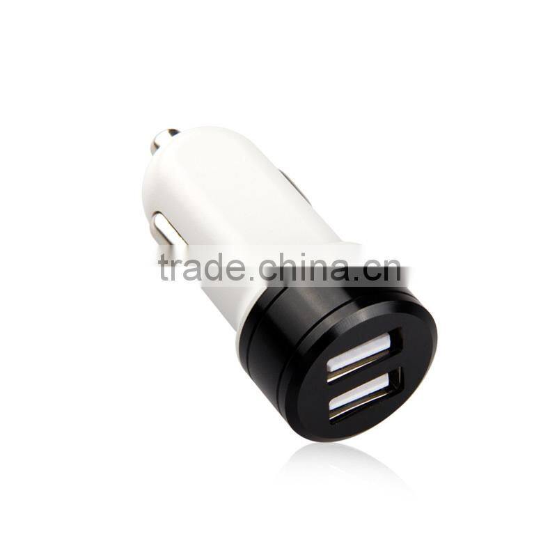 Veister promotional usb dual usb car charger 5v 3.1A HIGH QUALITY portable usb charger