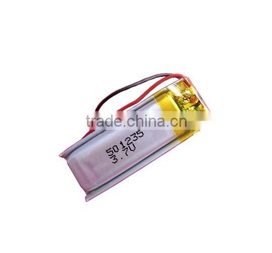 501235 Lithium polymer battery 3.7v 150mah