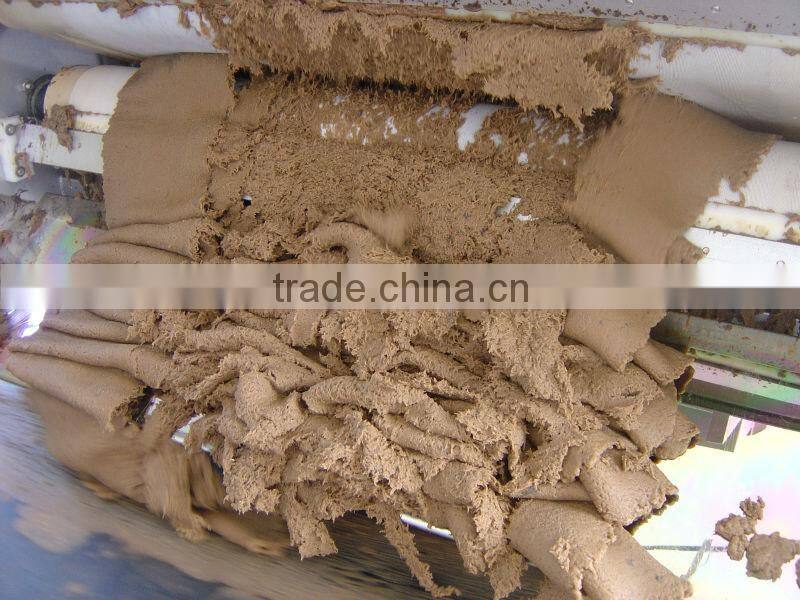 belt filter press slurry dewatering