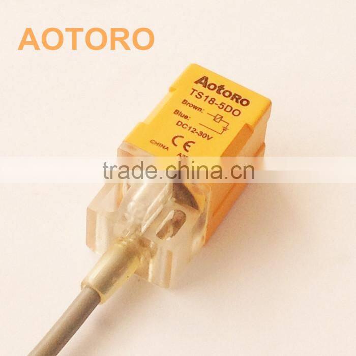 access control system motion sensor TS18-5DO square proximity switch