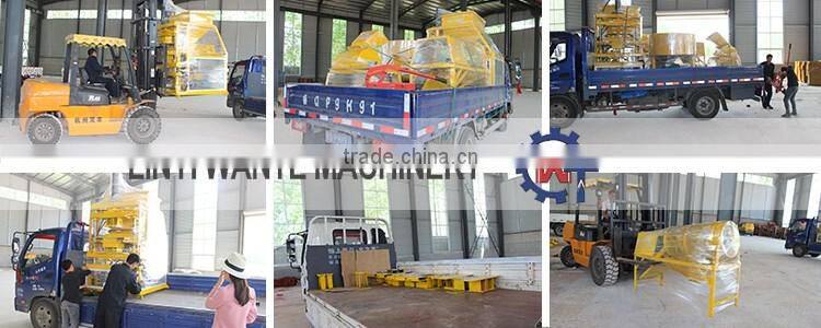 WANTE BRAND WT2-10 cheap interlocking hollow block machine line small crsuher