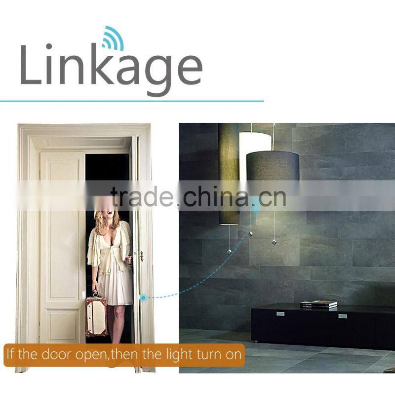 With SOS button on panel two way intercom wireless wifi gsm alarm system control home applications home automation alarm system