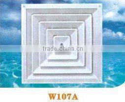 ABS Plastic 4 way Ceiling Air Diffuser