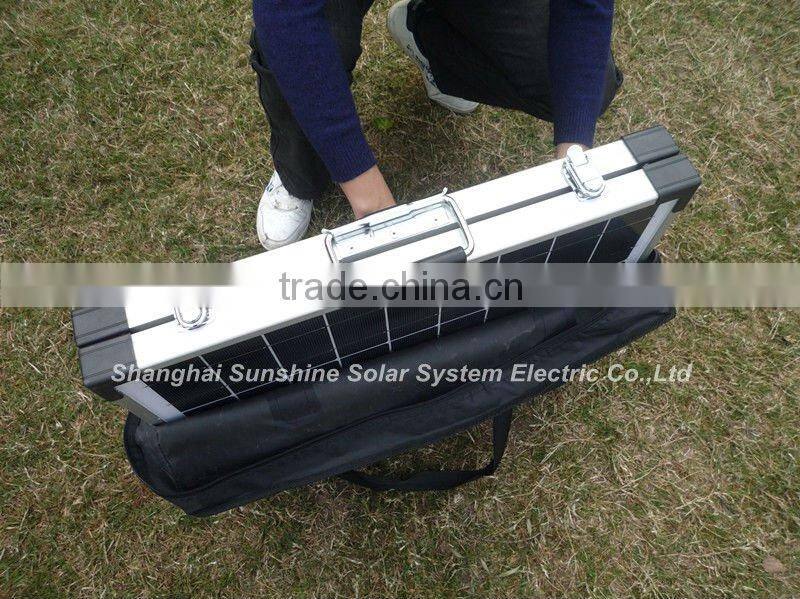 80W Folding solar panel kit/Portable solar kit/Folding kit