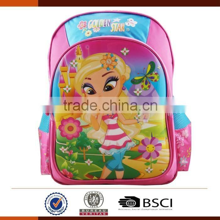 Beautiful PVC Kids Pencil Case Bags for Girls