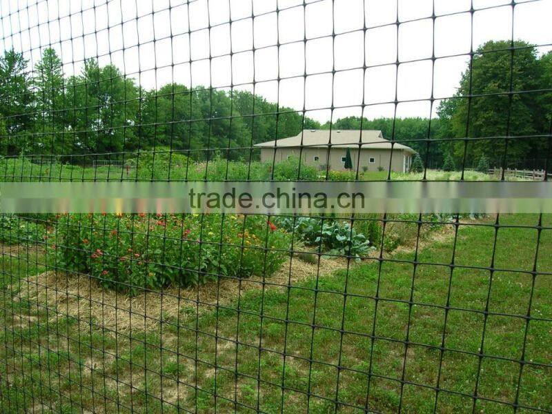 Heavy Duty Deer Pheasant chicken Garden Black Netting Fencing Mesh