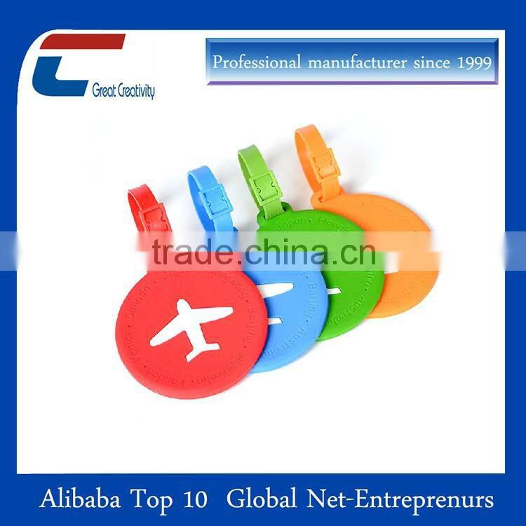 Cheapest PVC Luggage Tags Sublimation